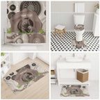 Personalised Australia Wombat Bathroom Set Welcome To Our Home Aboriginal Art - Aussie Hoodie