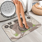 Personalised Australia Wombat Bathroom Set Welcome To Our Home Aboriginal Art - Aussie Hoodie