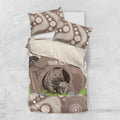 Personalised Australia Wombat Bedding Set Welcome To Our Home Aboriginal Art - Aussie Hoodie