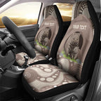 Personalised Australia Wombat Car Seat Cover Welcome To Our Home Aboriginal Art - Aussie Hoodie