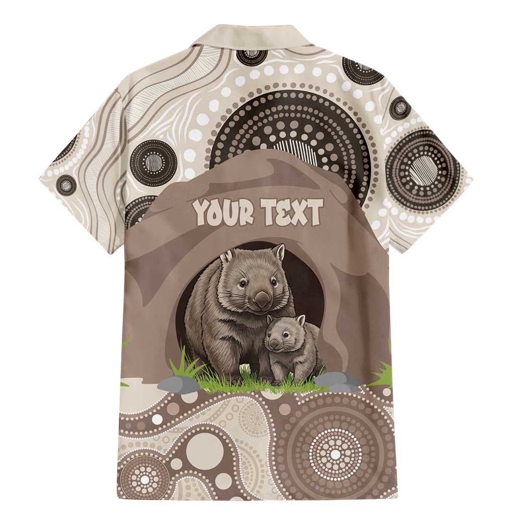 Personalised Australia Wombat Family Matching Mermaid Dress and Hawaiian Shirt Welcome To Our Home Aboriginal Art - Aussie Hoodie