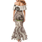 Personalised Australia Wombat Family Matching Mermaid Dress and Hawaiian Shirt Welcome To Our Home Aboriginal Art - Aussie Hoodie