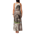 Personalised Australia Wombat Family Matching Tank Maxi Dress and Hawaiian Shirt Welcome To Our Home Aboriginal Art - Aussie Hoodie
