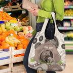 Personalised Australia Wombat Grocery Bag Welcome To Our Home Aboriginal Art - Aussie Hoodie