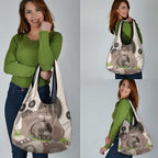 Personalised Australia Wombat Grocery Bag Welcome To Our Home Aboriginal Art - Aussie Hoodie