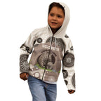 Personalised Australia Wombat Kid Hoodie Welcome To Our Home Aboriginal Art - Aussie Hoodie