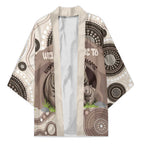 Personalised Australia Wombat Kimono Welcome To Our Home Aboriginal Art - Aussie Hoodie