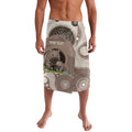 Personalised Australia Wombat Lavalava Welcome To Our Home Aboriginal Art - Aussie Hoodie