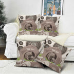 Personalised Australia Wombat Pillow Cover Welcome To Our Home Aboriginal Art - Aussie Hoodie