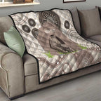 Personalised Australia Wombat Quilt Welcome To Our Home Aboriginal Art - Aussie Hoodie