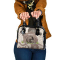 Personalised Australia Wombat Shoulder Handbag Welcome To Our Home Aboriginal Art - Aussie Hoodie