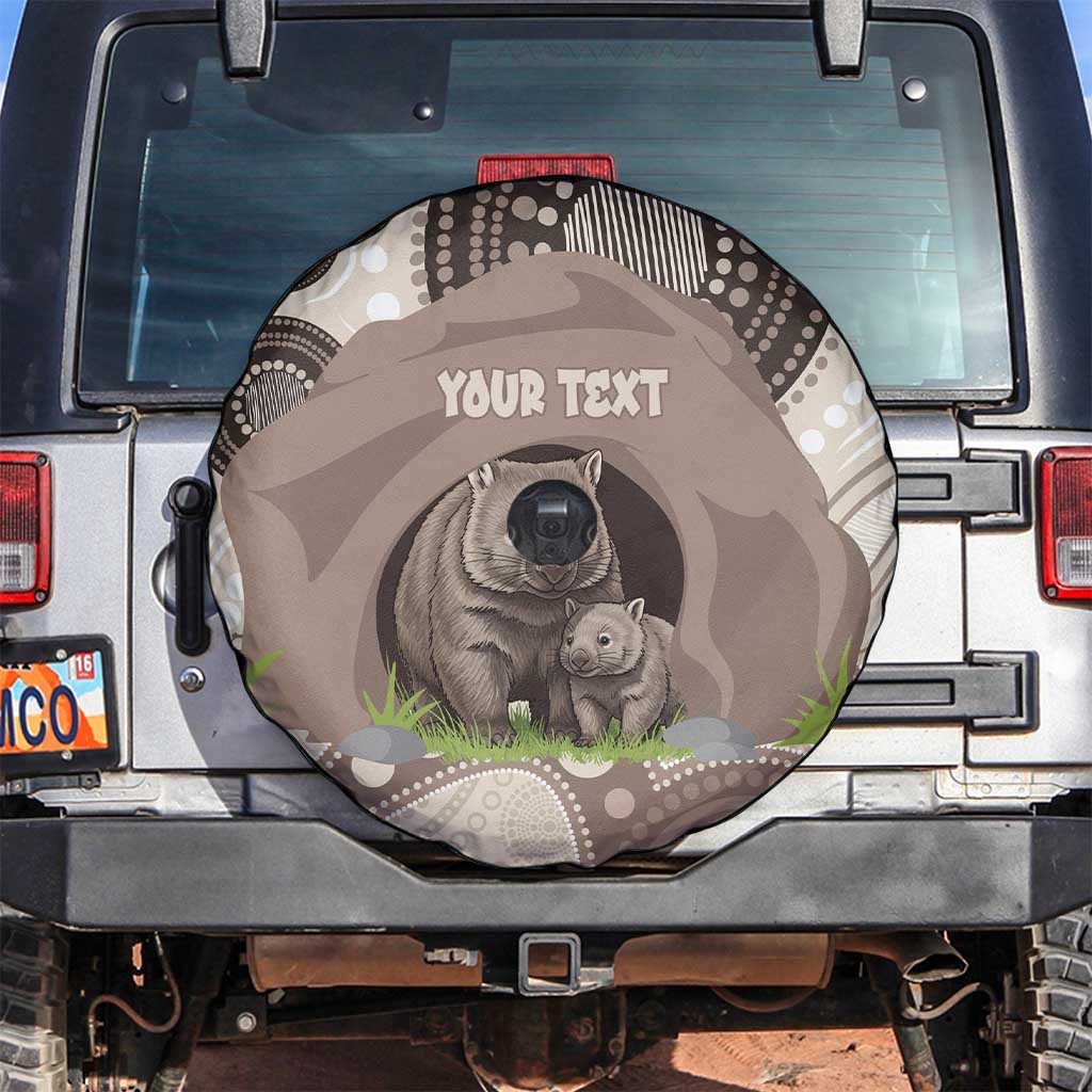 Personalised Australia Wombat Spare Tire Cover Welcome To Our Home Aboriginal Art - Aussie Hoodie