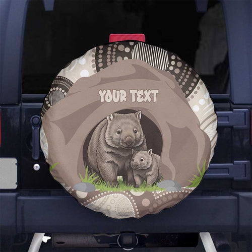 Personalised Australia Wombat Spare Tire Cover Welcome To Our Home Aboriginal Art - Aussie Hoodie