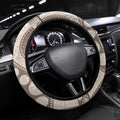 Australia Wombat Steering Wheel Cover Welcome To Our Home Aboriginal Art - Aussie Hoodie