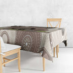 Personalised Australia Wombat Tablecloth Welcome To Our Home Aboriginal Art - Aussie Hoodie