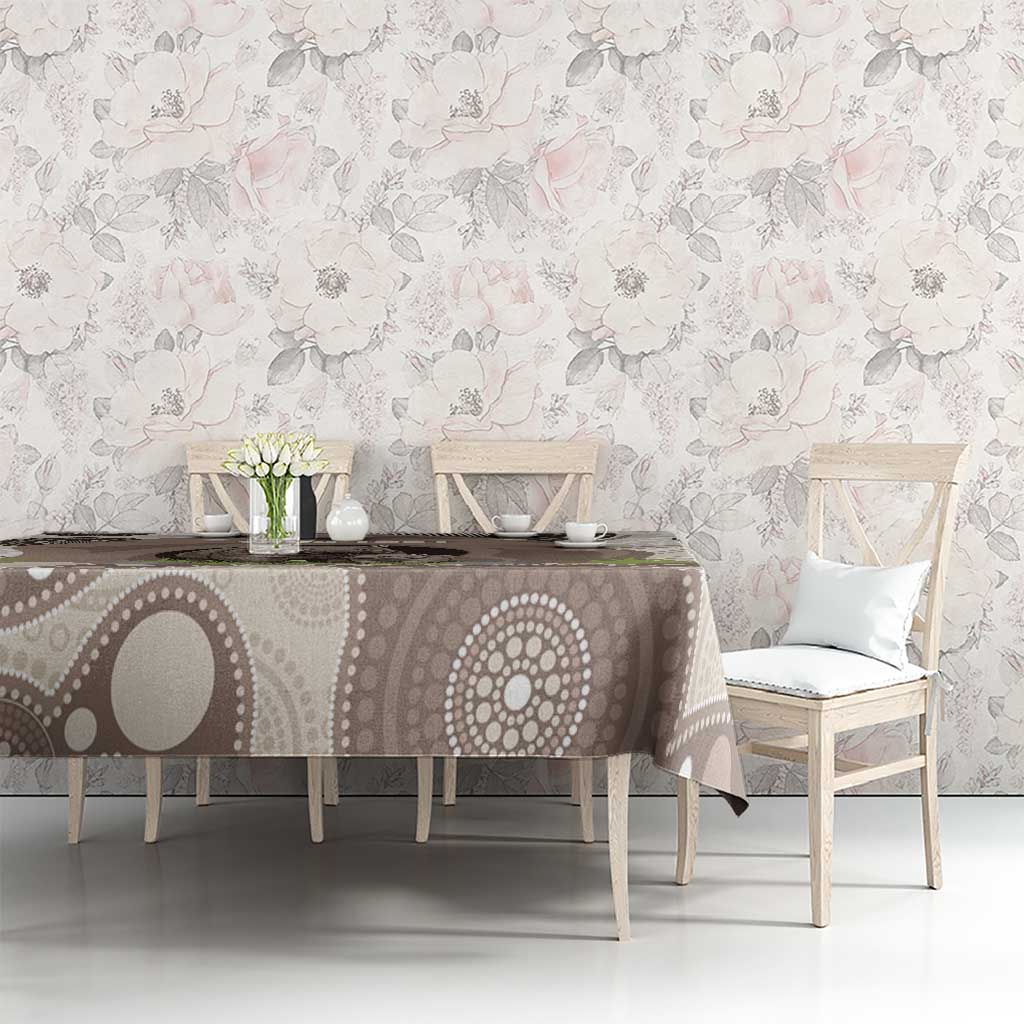 Personalised Australia Wombat Tablecloth Welcome To Our Home Aboriginal Art - Aussie Hoodie