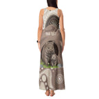 Personalised Australia Wombat Tank Maxi Dress Welcome To Our Home Aboriginal Art - Aussie Hoodie