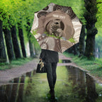 Personalised Australia Wombat Umbrella Welcome To Our Home Aboriginal Art - Aussie Hoodie