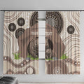 Personalised Australia Wombat Window Curtain Welcome To Our Home Aboriginal Art - Aussie Hoodie