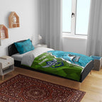 Personalised Sharks And Raiders Rugby Bedding Set Sporty Style