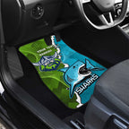Personalised Sharks And Raiders Rugby Car Mats Sporty Style