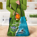Personalised Sharks And Raiders Rugby Grocery Bag Sporty Style