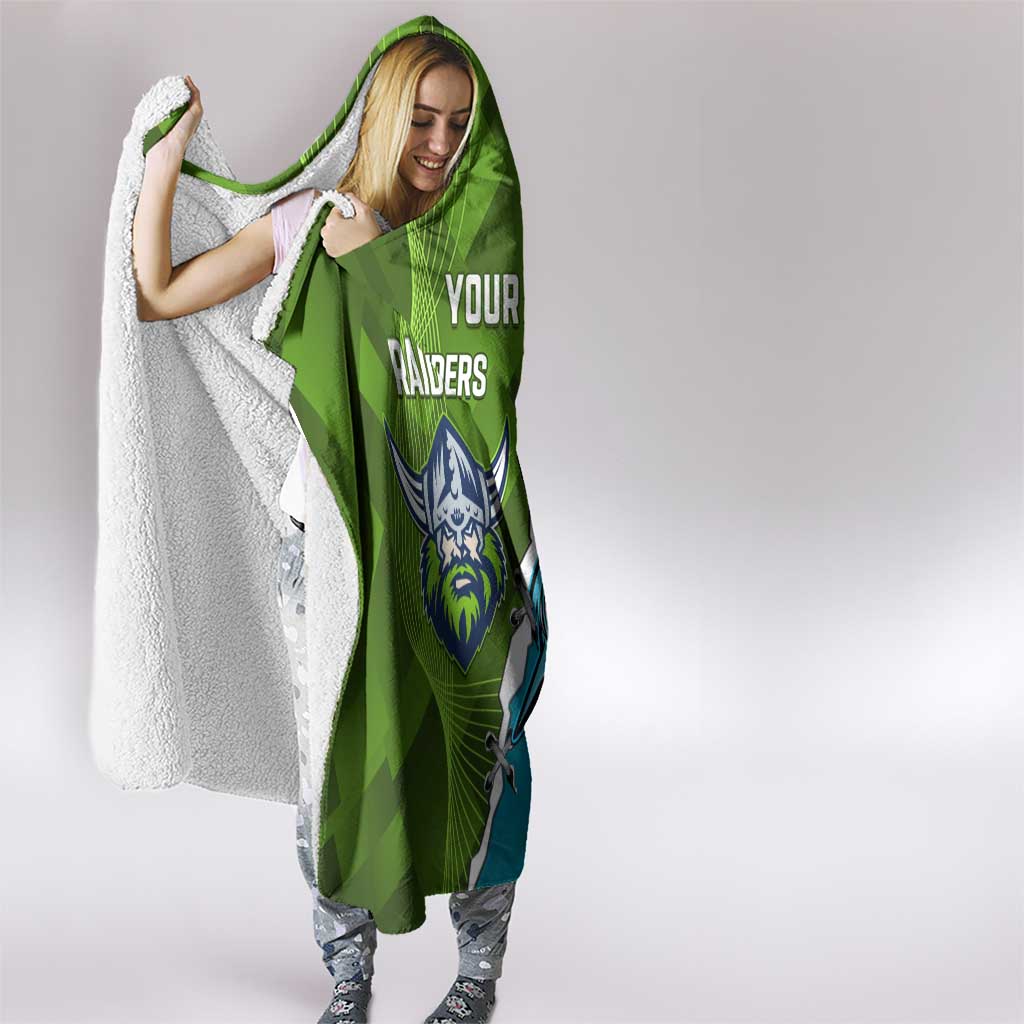 Personalised Sharks And Raiders Rugby Hooded Blanket Sporty Style