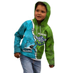 Personalised Sharks And Raiders Rugby Kid Hoodie Sporty Style
