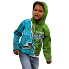 Personalised Sharks And Raiders Rugby Kid Hoodie Sporty Style
