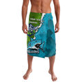 Personalised Sharks And Raiders Rugby Lavalava Sporty Style