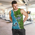 Personalised Sharks And Raiders Rugby Men Tank Top Sporty Style