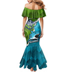 Personalised Sharks And Raiders Rugby Mermaid Dress Sporty Style