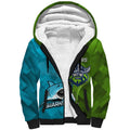 Personalised Sharks And Raiders Rugby Sherpa Hoodie Sporty Style