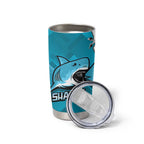 Sharks And Raiders Rugby Tumbler Cup Sporty Style