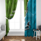 Personalised Sharks And Raiders Rugby Window Curtain Sporty Style