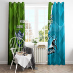 Personalised Sharks And Raiders Rugby Window Curtain Sporty Style