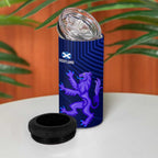 South Africa And Scotland Rugby 4 in 1 Can Cooler Tumbler Springboks Thistle Together