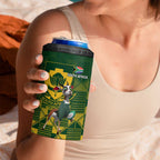 South Africa And Scotland Rugby 4 in 1 Can Cooler Tumbler Springboks Thistle Together