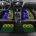 Custom South Africa And Scotland Rugby Car Mats Springboks Thistle Together