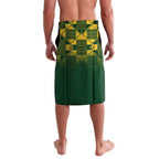 Custom South Africa And Scotland Rugby Lavalava Springboks Thistle Together