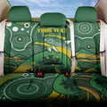 Personalised Australia Swimming Back Car Seat Cover Aussie Dolphin Aboriginal National Color