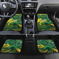 Personalised Australia Swimming Car Mats Aussie Dolphin Aboriginal National Color