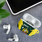 Australia Cricket Custom AirPods Case Go Aussie Dynamic Green - Aussie Hoodie