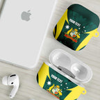 Australia Cricket Custom AirPods Case Go Aussie Dynamic Green - Aussie Hoodie