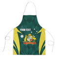 Australia Cricket Custom Apron Go Aussie Dynamic Green - Aussie Hoodie