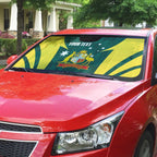 Australia Cricket Custom Auto Sun Shade Go Aussie Dynamic Green - Aussie Hoodie