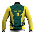 Australia Cricket Custom Baseball Jacket Go Aussie Dynamic Green - Aussie Hoodie