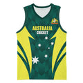 Australia Cricket Custom Basketball Jersey Go Aussie Dynamic Green - Aussie Hoodie