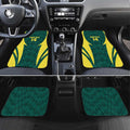 Australia Cricket Custom Car Mats Go Aussie Dynamic Green - Aussie Hoodie