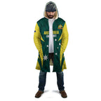 Australia Cricket Custom Cloak Go Aussie Dynamic Green - Aussie Hoodie